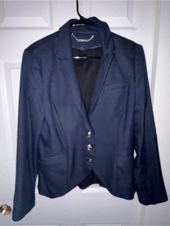White House Black Market Jackets & Blazers - White House Black Market Navy Tailored Blazer